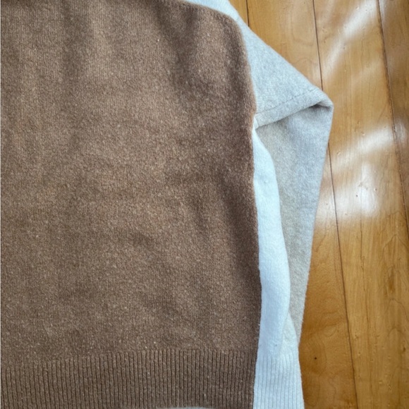 Madewell Colorblock Wool Blend Cardigan Sweater - Picture 5 of 5